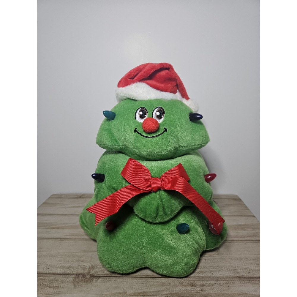 Cuddle Barn Rockin Reggie Animated Singing Dancing Christmas Tree Plush Light Up